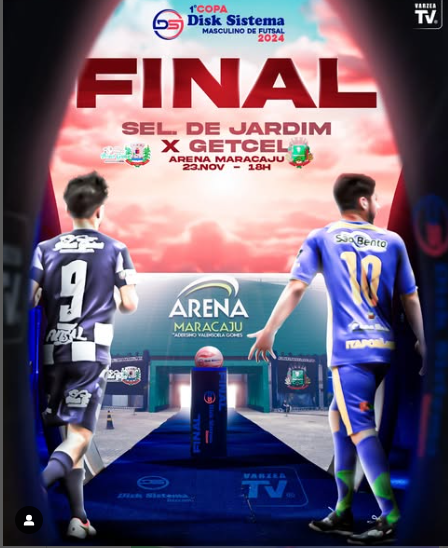 Banner da Final Copa Disk Sistema / Varzea TV