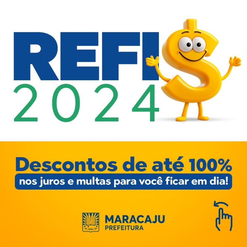 Banner da campanha Refis