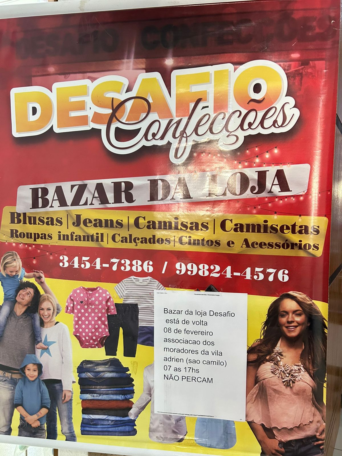 Banner/Divulgação Loja desafio