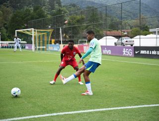 Em preparação para o Sul-Americano Sub-20, Seleção vence Maricá-RJ por 2 a 0