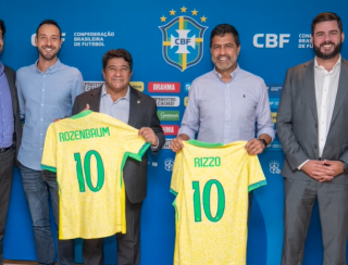 Presidente da CBF recebe executivos da Ambev